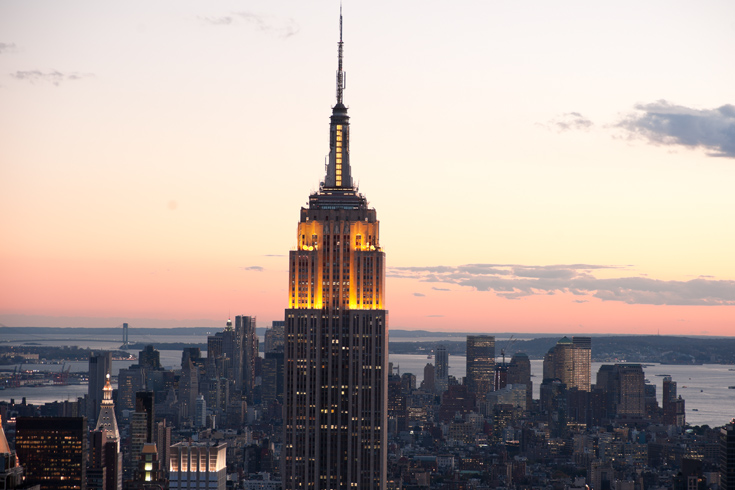 Go sky-high in the Empire State Building.